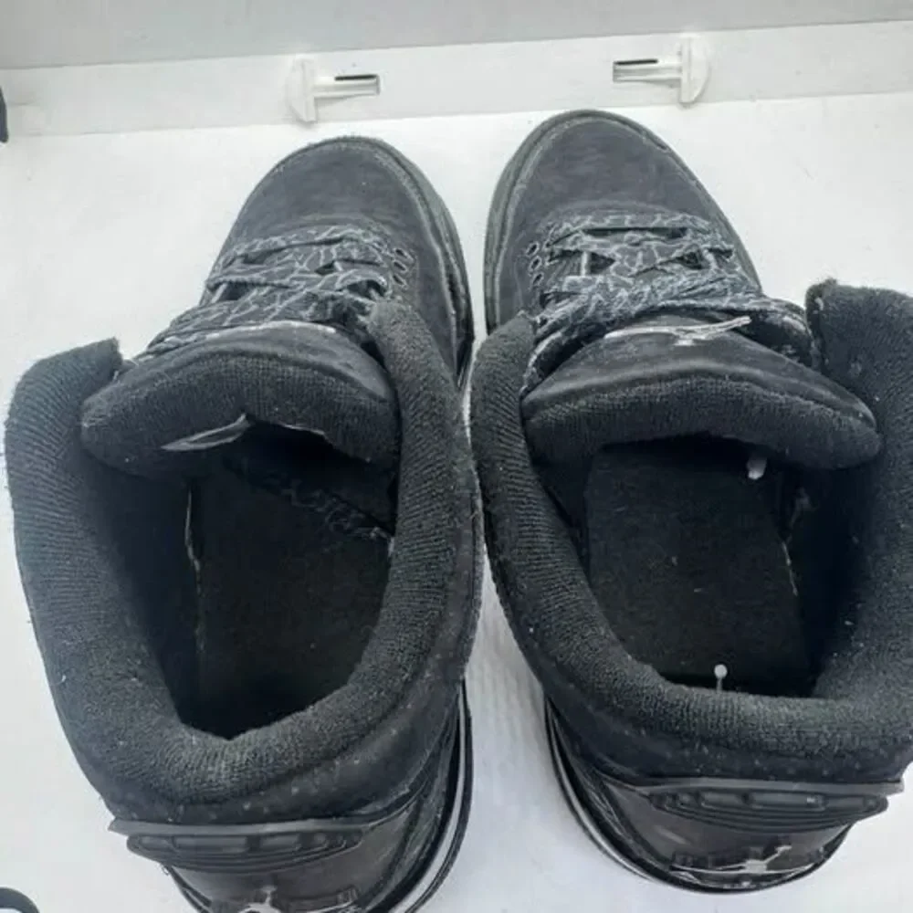 Jordan Air Jordan 3 Retro Black Cat Size 4Y shoes sneakers